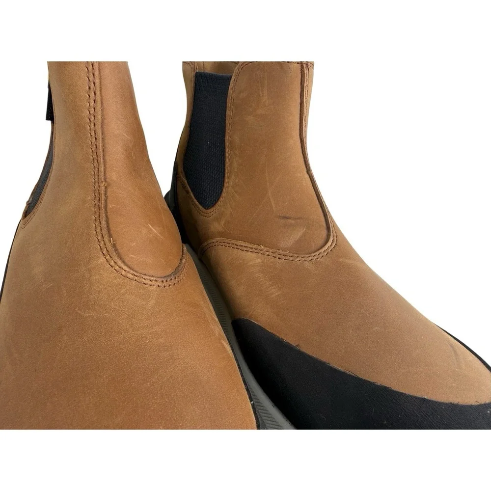 LL Bean‎ Men's NextVenture Chelsea Camel Boots Mens 8.5 No Box